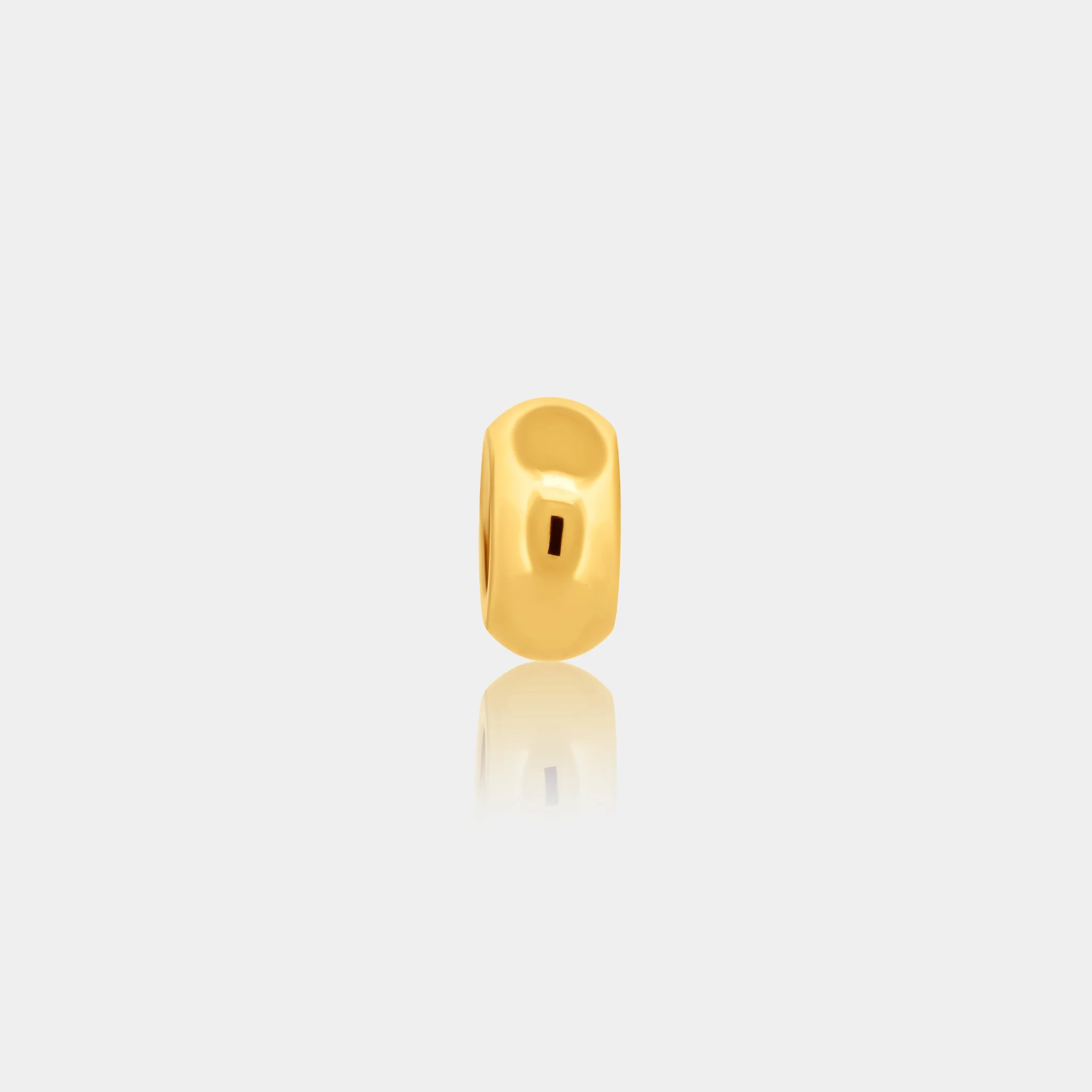 Gold Smooth Charm Spacer | LINK'D THE LABEL
