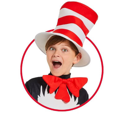 Dr. Seuss The Cat In The Hat Child Costume Kit, Standard | Target