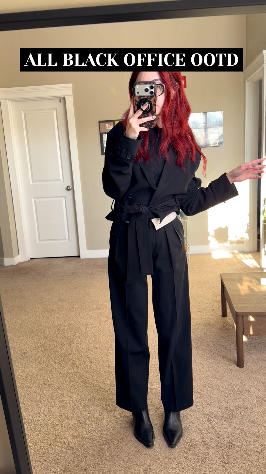 postage trench coat - XS
bureau pants - 0
vagabond giselle boots - 7 TTS

all black style, all black office outfit, work style, aritzia style, aritzia outfits, corporate goth, alternative style, corporate style, all black outfit inspo, winter work outfit, aritzia goth

#LTKSeasonal #LTKootd #LTKWorkwear