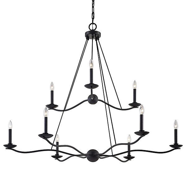 Sawyer 9-Light Chandelier | Lumens