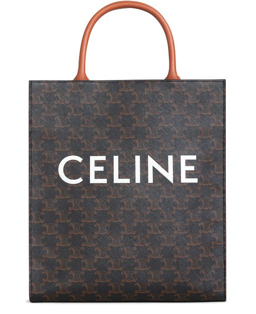 Triomphe Small Tote Bag Vertical - CELINE | 24S (APAC/EU)