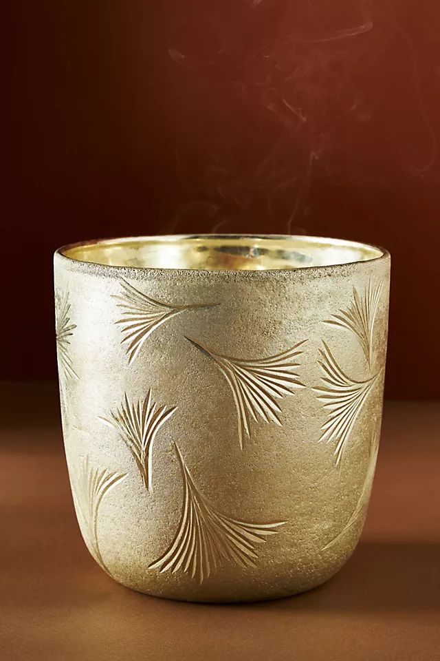 Autumn Splendor Large Glass Candle | Anthropologie (US)