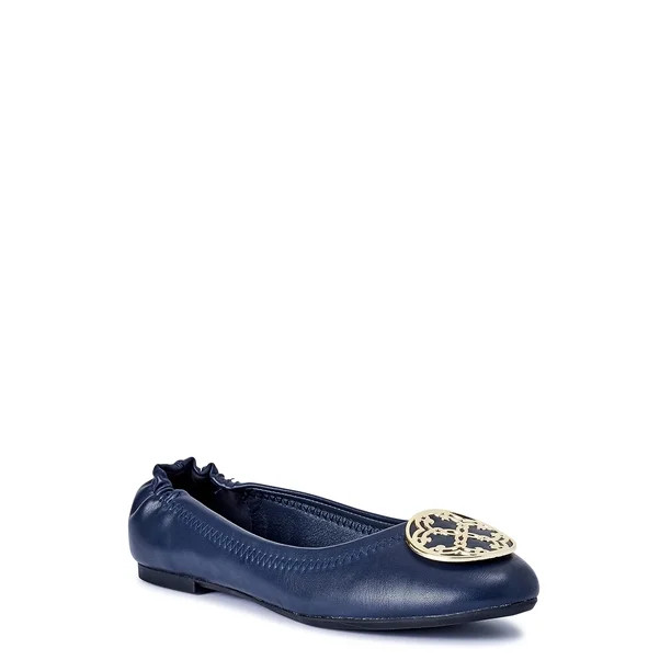 C. Wonder Women's Allium Medallion Ballet Flats | Walmart (US)