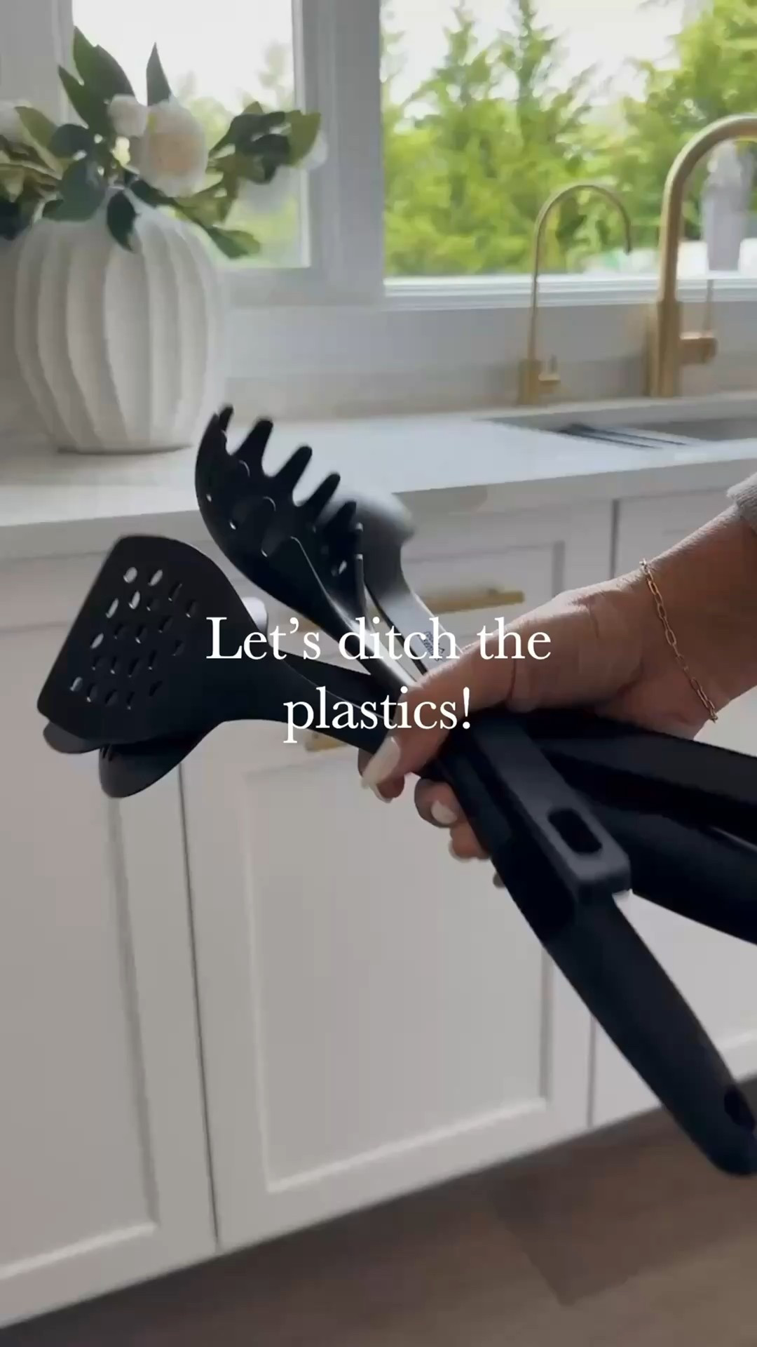 Ditching plastic? Start in the kitchen!
Swap those plastic utensils for wood—it’s an easy first step toward consuming less plastics! These natural teak wood cooking utensils are my new favorite! Place them in a pretty utensil crock and leave out on your counter for an easy fall look! 

Kitchen cooking non-toxic Amazon kitchen find

#LTKHome #LTKFamily #LTKActive