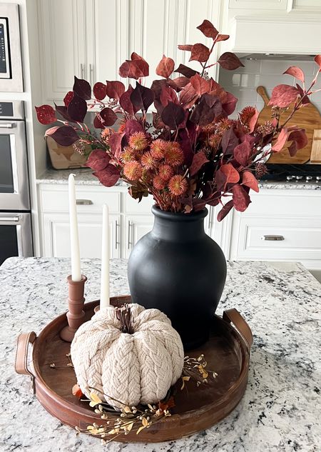 I styled this easy Fall tray to last all season. Works great on an island, coffee table or even use it as a centerpiece for your dining table. I added alternative items from Walmart if you want to make this extra budget friendly.
#chiconashoestringdecorating #fallcenterpiece #falldecor 

#LTKSeasonal #LTKhome