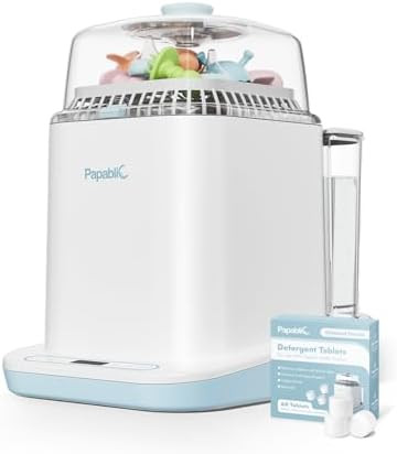 Papablic Bottle Washer Pro, Bottle Washer & Sterilizer & Dryer, 4-in-1 Bottle Washer Sanitizer fo... | Amazon (US)