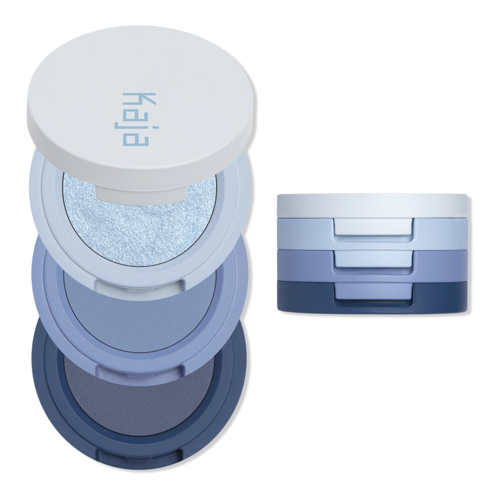 Kaja Beauty Bento Stacked Eyeshadow Trio - Blueberry Bingsu | Ulta