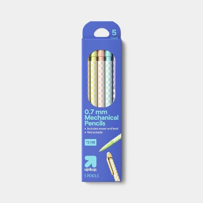 5pk Fashion Writing Mechanical Pencils - up&up™ | Target