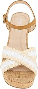 Kenneth Cole REACTION Women's Reeva Platform Heeled Sandal | Amazon (US)