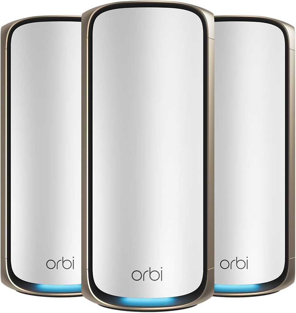 NETGEAR Orbi 970 Series (2026 Release) WiFi 7 Mesh System, 3 Pack | Amazon (US)