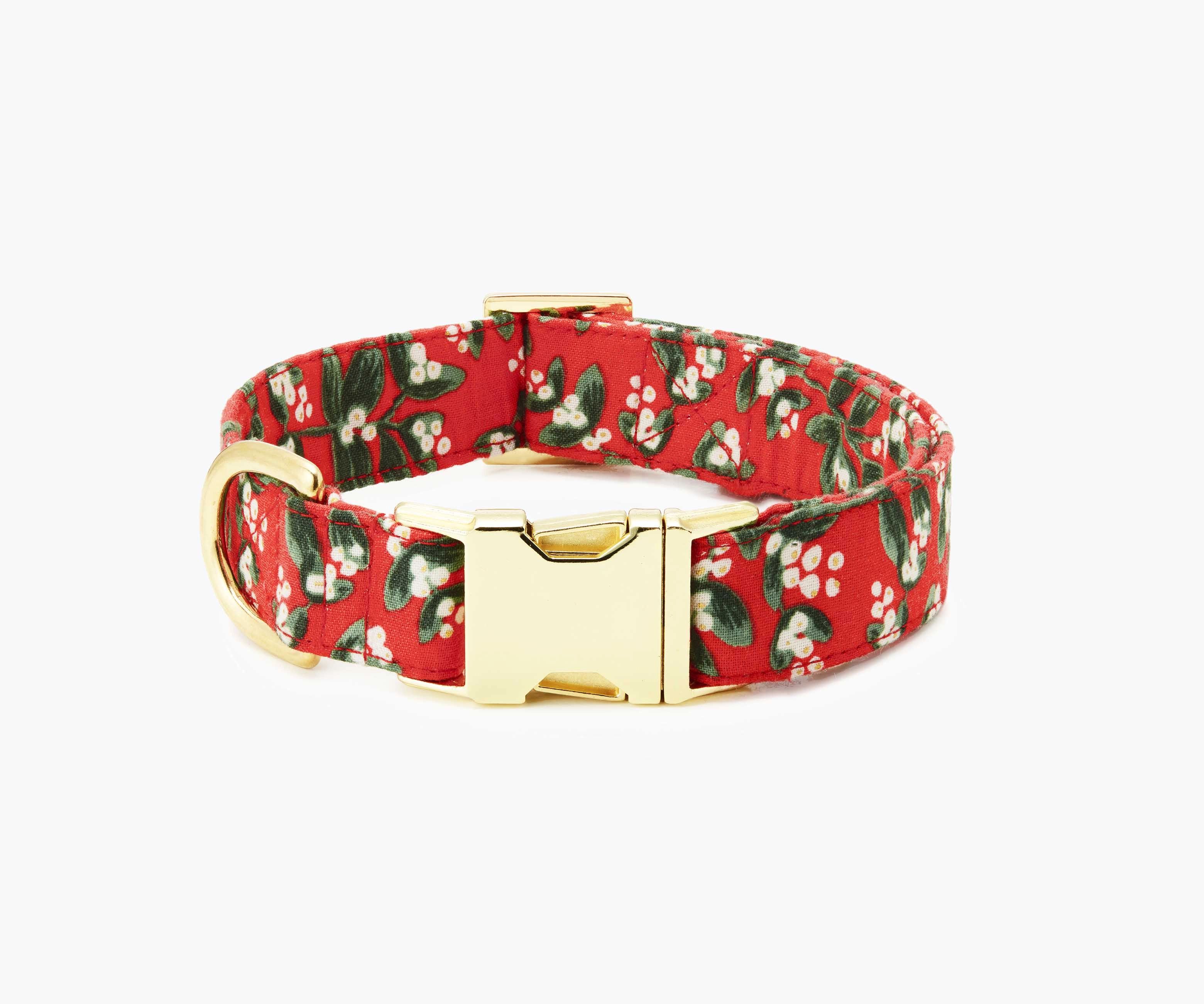 Mistletoe Red Dog Collar | Rifle Paper Co.