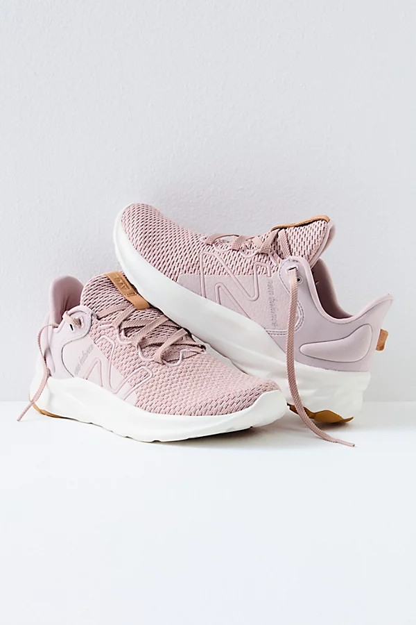 Fresh Foam Roav V2 Sneakers by New Balance at Free People, Space Pink / Sea Salt, US 8.5 | Free People (Global - UK&FR Excluded)