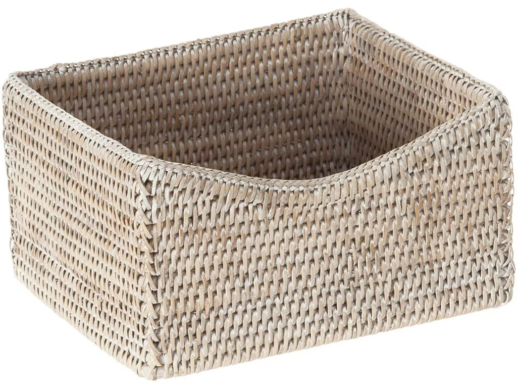 Beachcrest Home™ Everard Rattan Decorative Basket | Wayfair North America