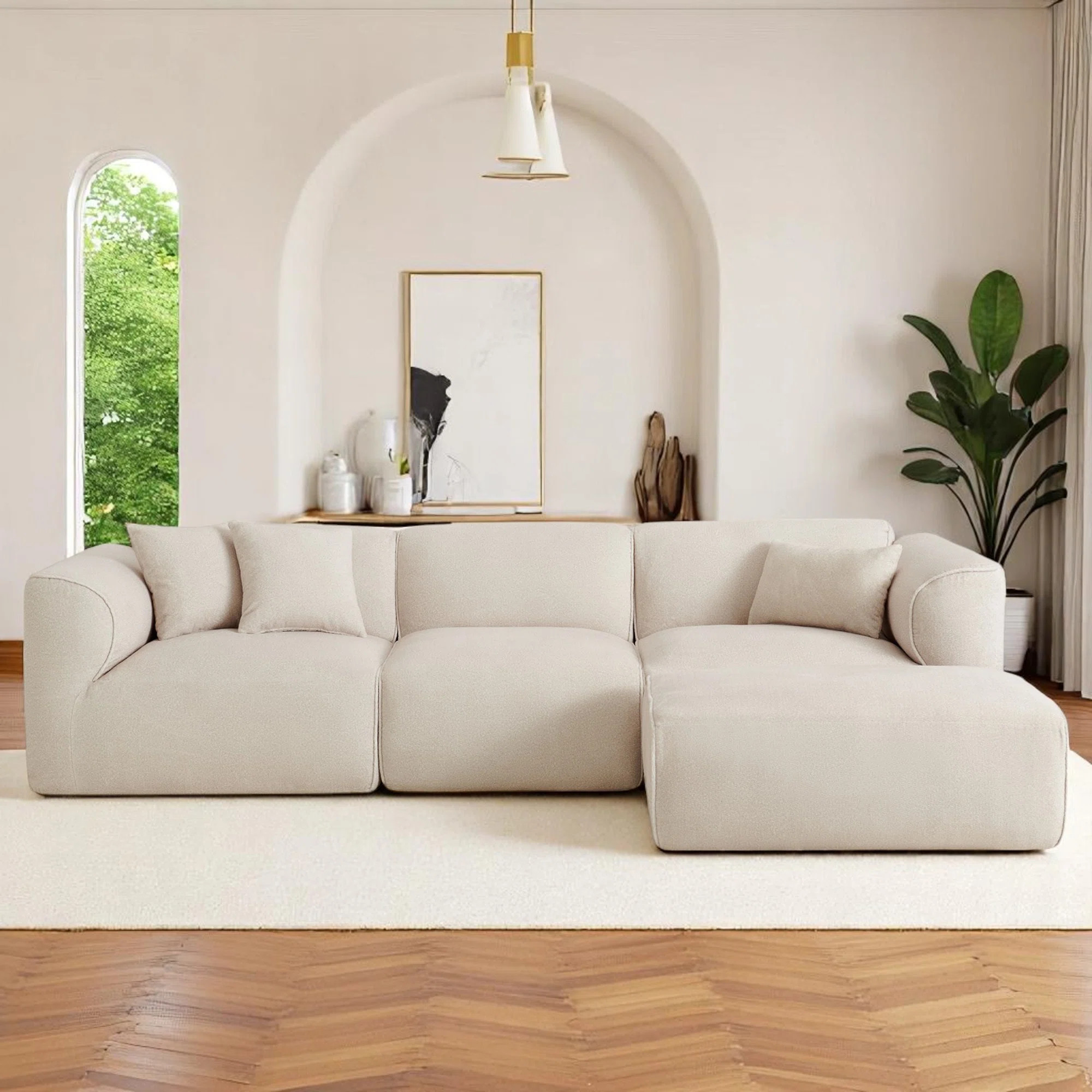 4 - Piece Upholstered Sectional | Wayfair North America