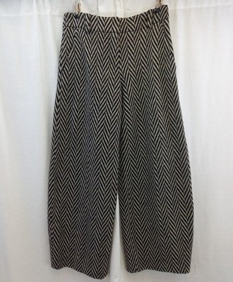 black grey wide trousers Sonia Rykiel EU 38 UK 12 barrel culottes pockets VGC | eBay | eBay US