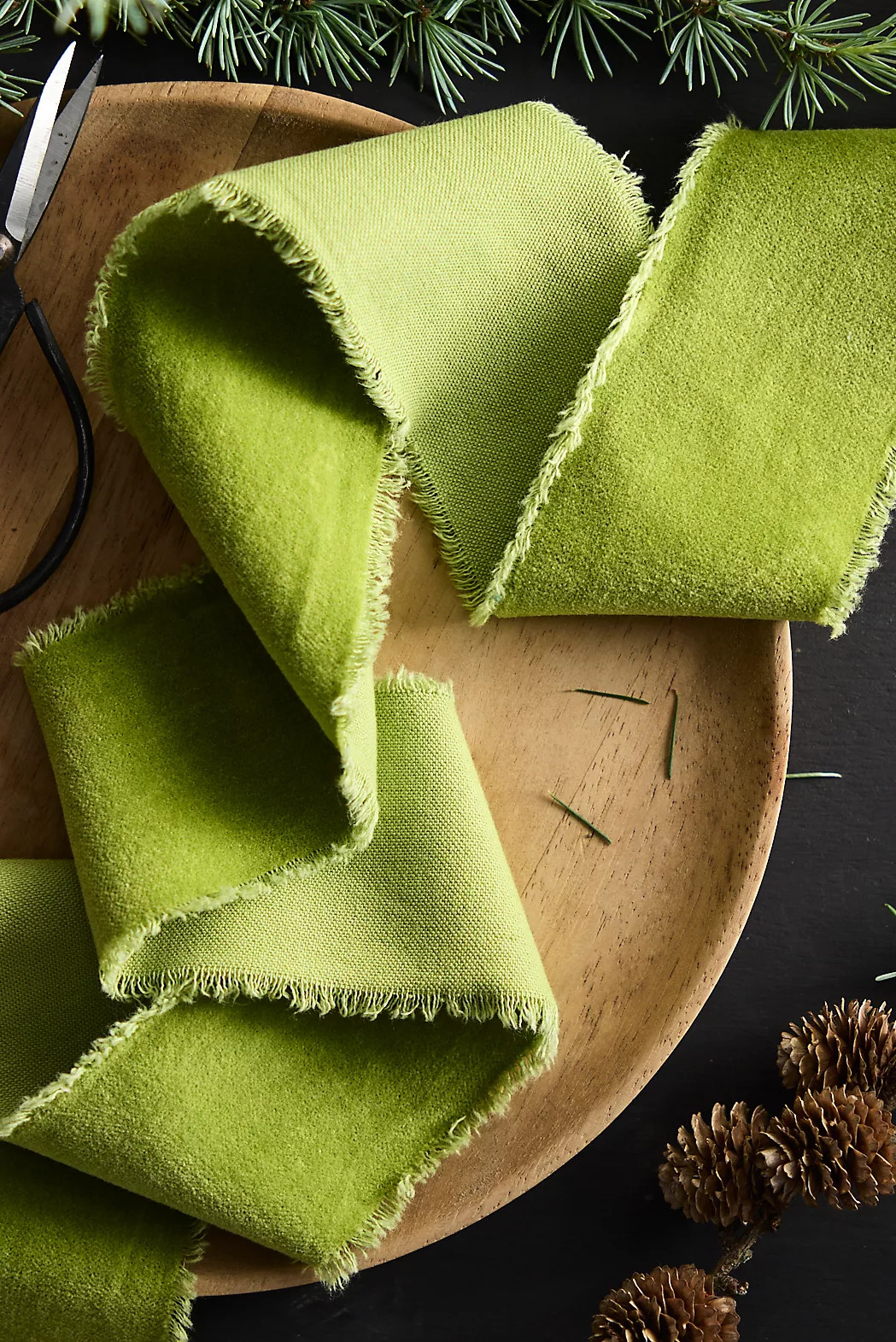 Antiqued Frayed Velvet Ribbon | Anthropologie (US)