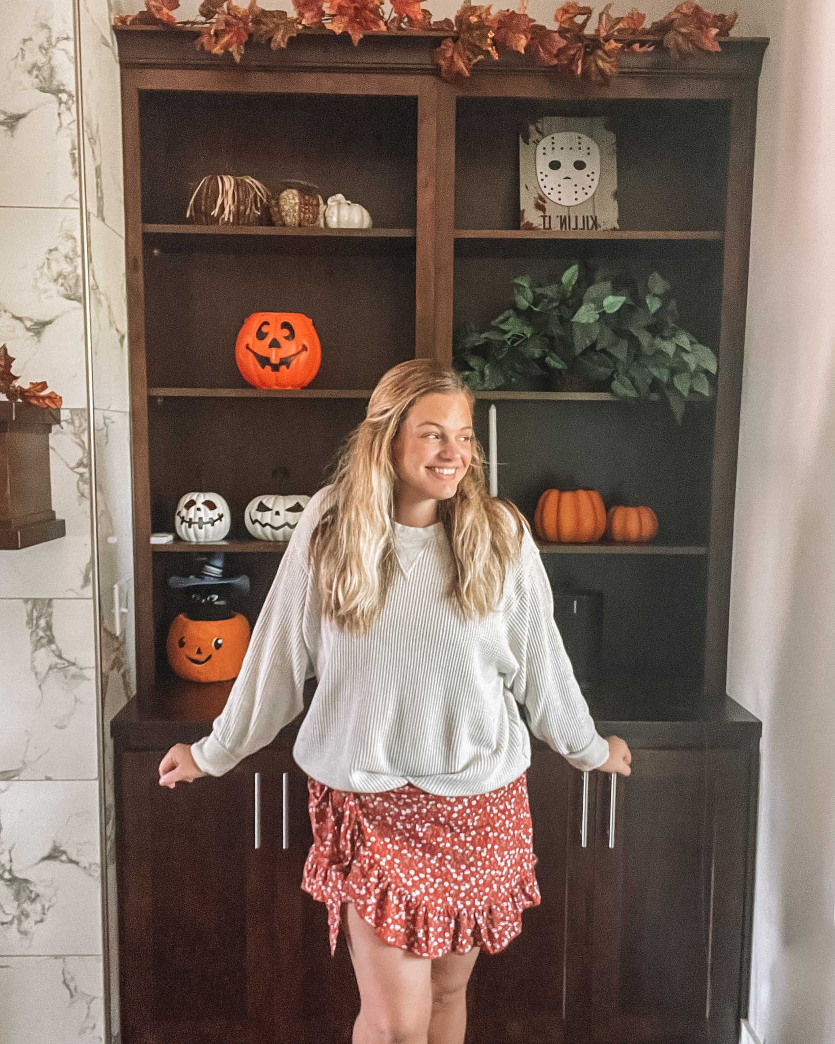 Fall outfit, pumpkin patch outfit, waffle shirt

#LTKunder50 #LTKSeasonal #LTKstyletip