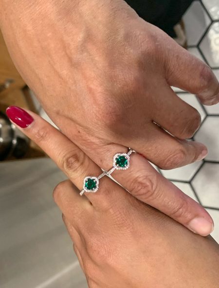 This gorgeous Emerald Quatrefoil Halo Ring makes for a fantastic gift. The perfect mother daughter ring 🤍✨

#LTKHoliday #LTKGiftGuide #LTKFind