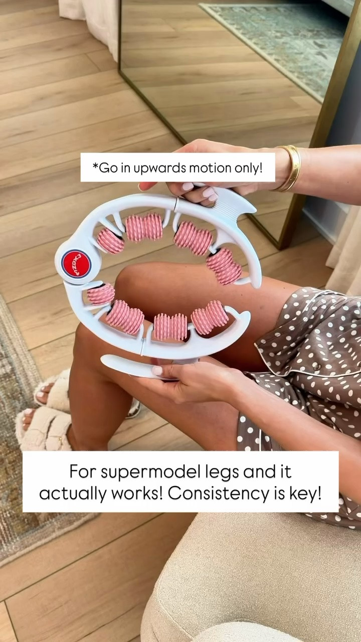 I love this fascia release tool! Go in upwards motion only! Put lotion or oil on before using. I do each leg for roughly 5 minutes each. This helps break up the fascia under your skin. Can help improve the appearance of cellulite by increasing circulation in legs.

#LTKmorningroutine #LTKselfcare #LTKBeauty