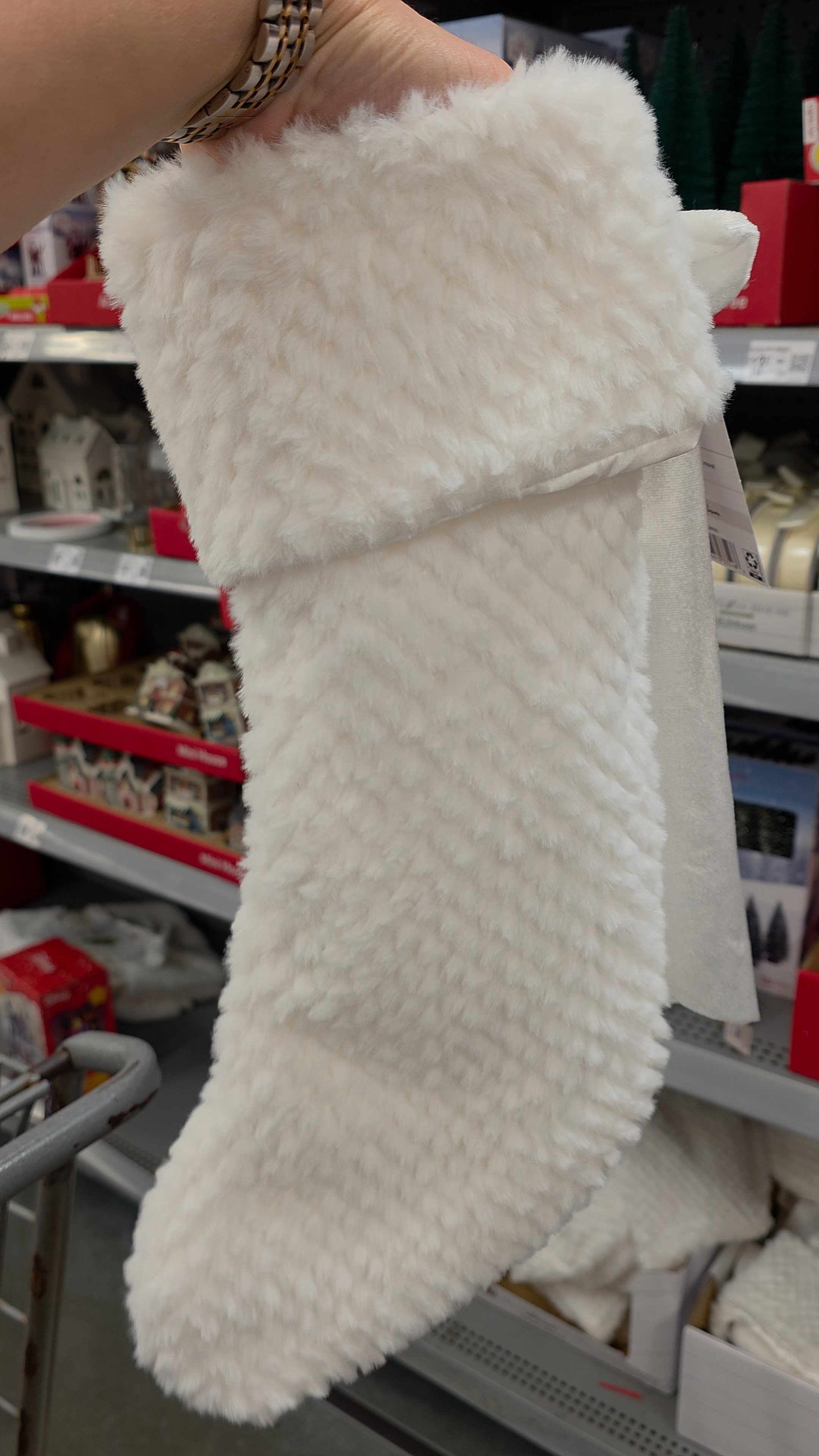 Classic Christmas stocking with a pretty bow 😍  , there’s a matching Christmas tree skirtt

#LTKHoliday #LTKHome #LTKSeasonal