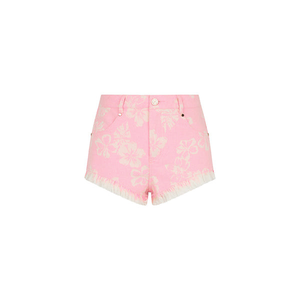 Frayed Jean Shorts - Pixie Denim | Kulani Kinis US