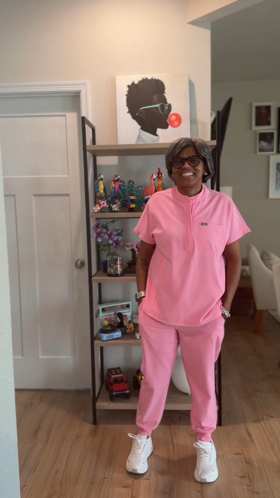 Today’s workwear is giving comfort, confidence, and a pop of color. These FIGS scrubs paired with white Nike Vomero Plus is proof that functional can still be fashionable.

Because when you look good, you feel good… even on the busiest days. 🩺💗

#FIGSScrubs #HealthcareWorker #WomenInHealthcare #Over50Style #FigsStyle #MedicalProfessional #ScrubStyle #HealthcareLifestyle #WorkOOTD

#LTKOver40 #LTKWorkwear