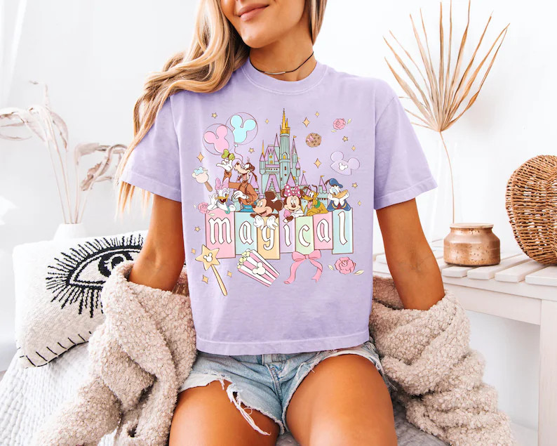 Disney World boxy Shirt - Disney vintage comfort colors - Hollywood studios shirt - comfort color... | Etsy (US)