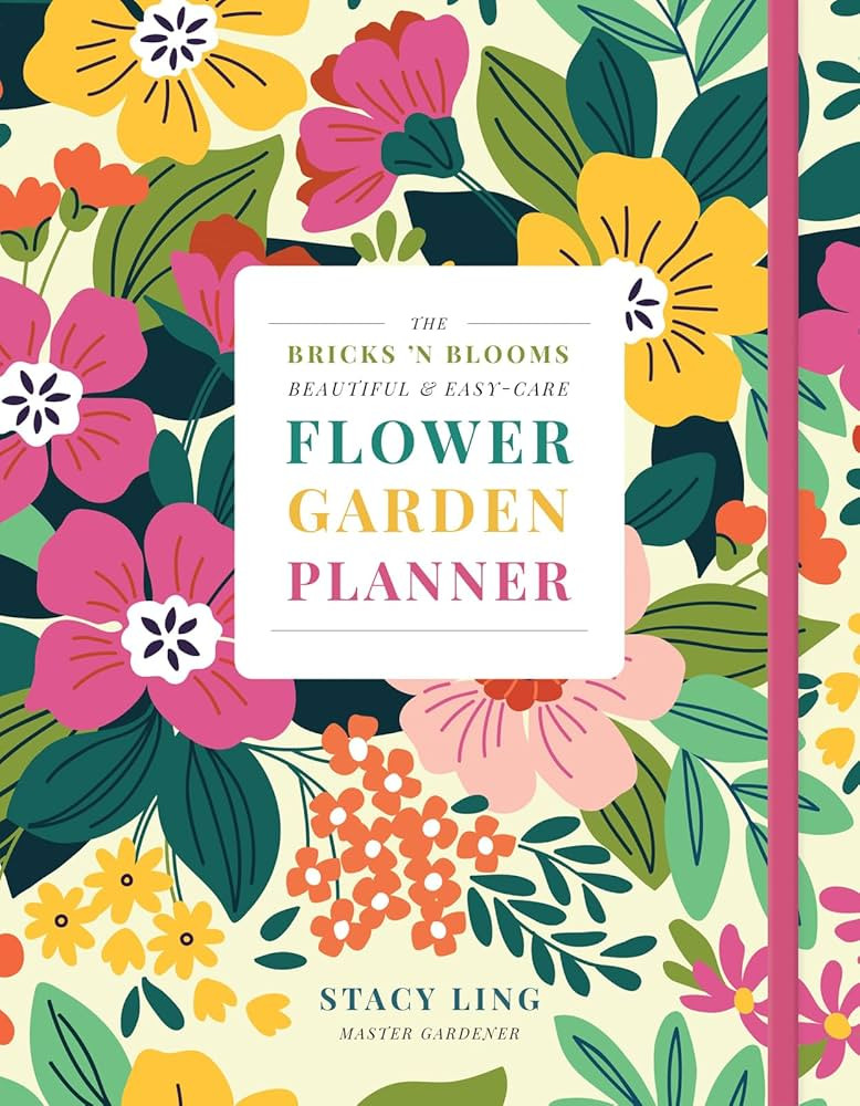 The Bricks 'n Blooms Beautiful and Easy-Care Flower Garden Planner | Amazon (US)