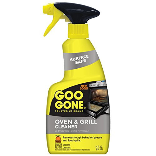Goo Gone Oven and Grill Cleaner - 14 Ounce - Removes Tough Baked On Grease and Food Spills Surface Safe | Amazon (US)