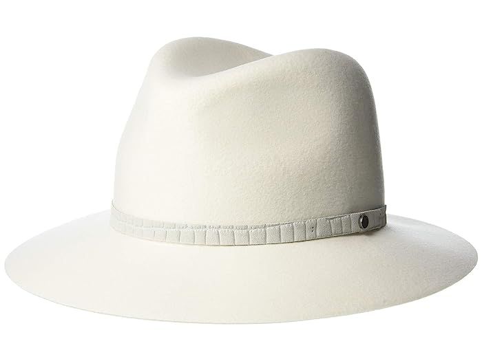 rag & bone Floppy Brim Fedora (Off-White) Fedora Hats | Zappos