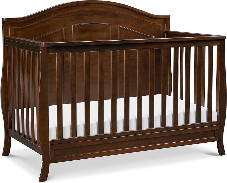 DaVinci Emmett 4-in-1 Convertible Crib in Espresso, Greenguard Gold Certified | Amazon (US)
