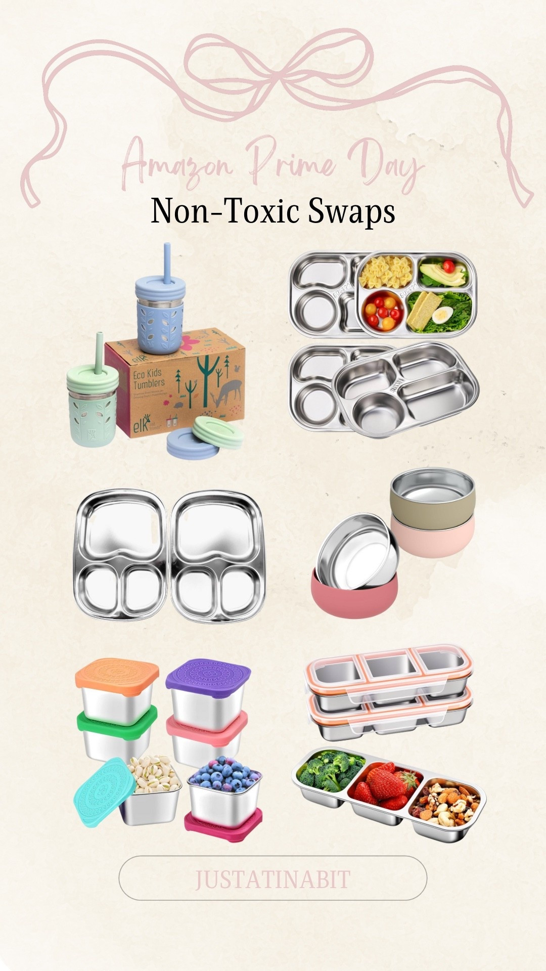 Amazon Prime Day - Non-Toxic Swaps! 

Stainless steel containers, plates, bowls, cups for kids

#LTKSaleAlert #LTKKids #LTKFindsUnder50