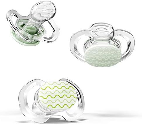 Amazon.com : Smilo Orthodontic Pacifier, Expands to Support The Palate During Soothing, Glow-in-T... | Amazon (US)