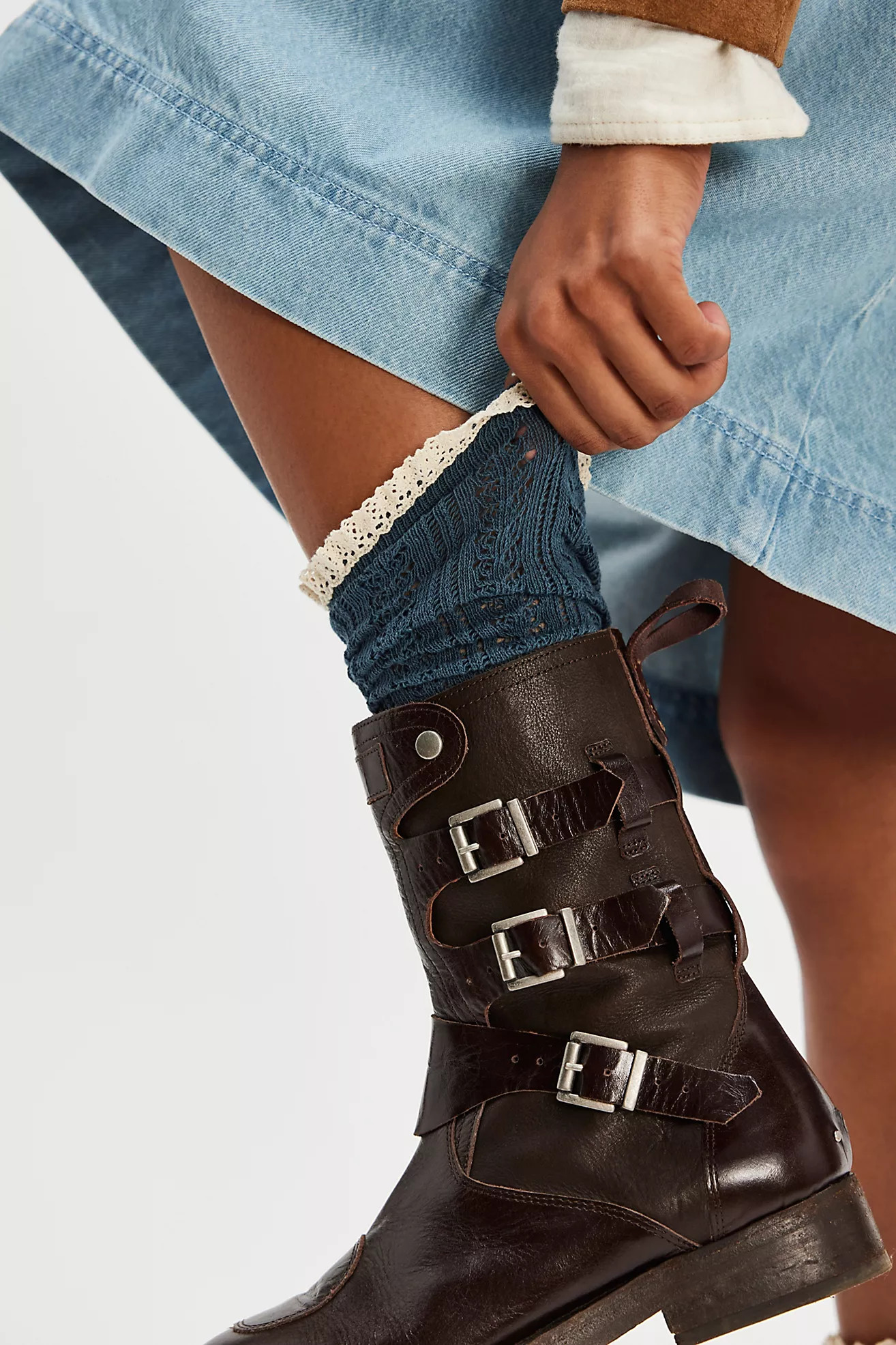 Misty Net Pointelle Tall | Free People (Global - UK&FR Excluded)