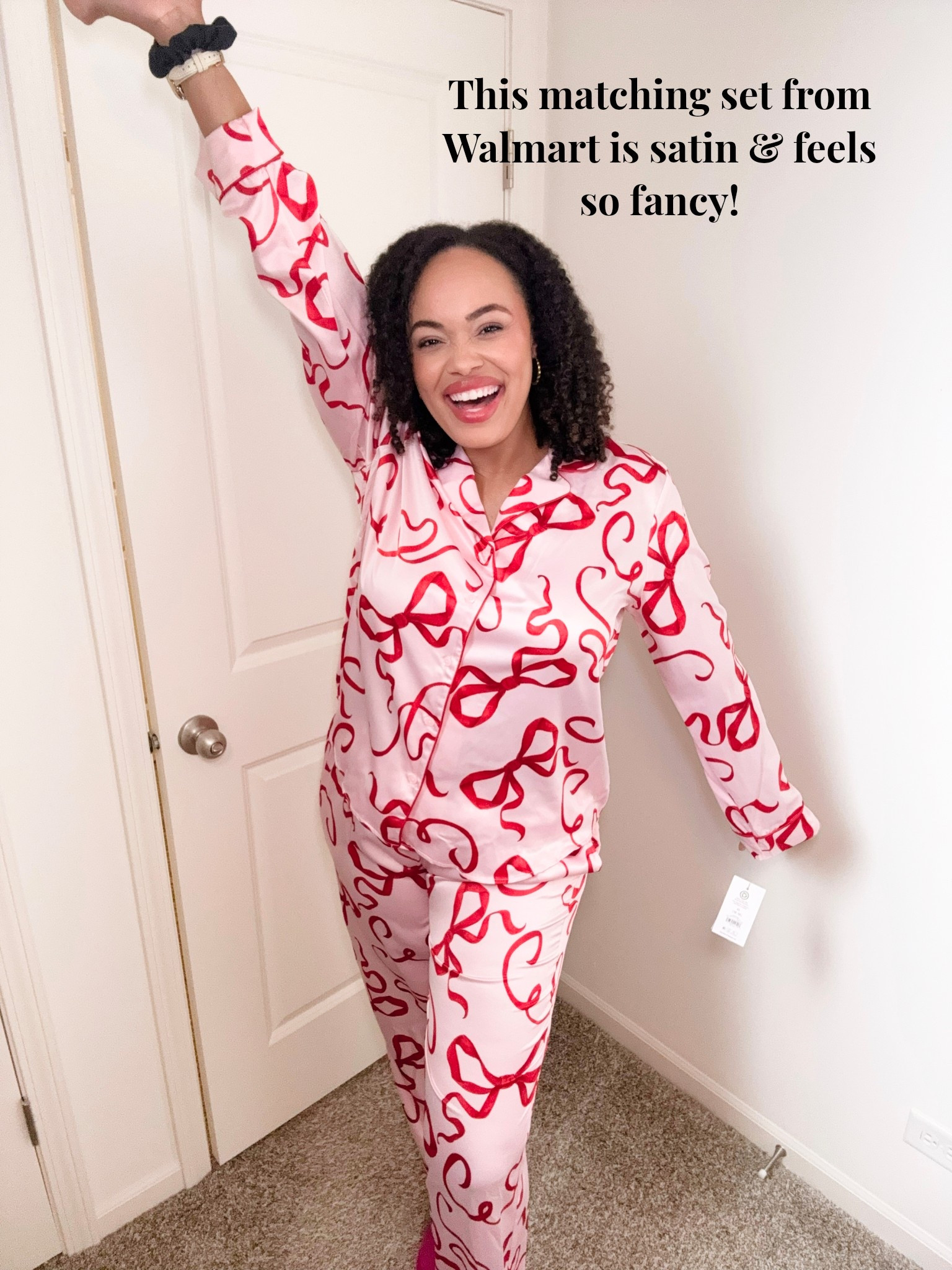 Fancy Walmart pajamas, satin pajamas, affordable pajamas, Walmart pjs, pajama sets

#LTKmorningroutine #LTKMidsize #LTKHoliday