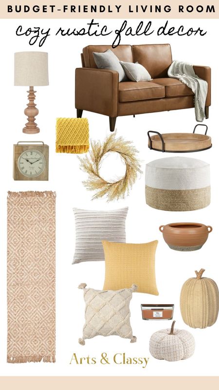 Fall is the perfect time to cozy up your living room with some new decorating ideas! Check out these budget-friendly tips from Arts & Classy. Walmart | TJ Maxx | Pottery Barn | Labor Day | sales | 

#LTKsalealert #LTKhome #LTKSeasonal