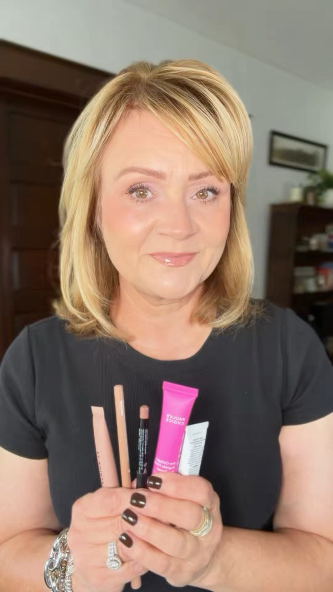 Mature Beauty Favorites and a Fail
Nyx Nude Beige
Morphe Sweetheart
My nail color Double Fudge

#LTKBeauty #LTKOver40