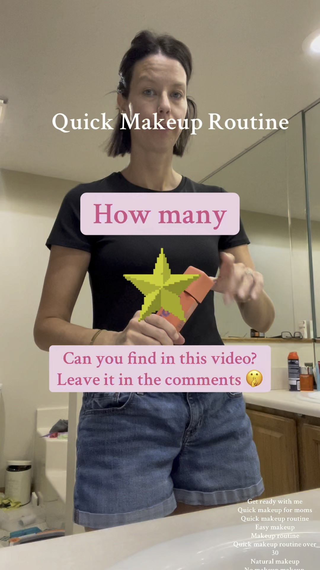 Get ready with me 
Natural makeup 
Makeup routine 
Quick makeup routine 
Quick makeup for moms 
Quick makeup routine over 30 

#naturalmakeuplook #naturalmakeuplooks #nomakeuplook #nomakeupmakeup #easymakeuplook #quickmakeuproutine #quickmakeuplook 

#LTKVideo #LTKBeauty #LTKStyleTip