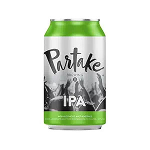 Partake Brewing Non Alcoholic Craft Brew, IPA, 24 Pack - 12 Ounce Cans, Low Calorie, All Natural ... | Amazon (US)