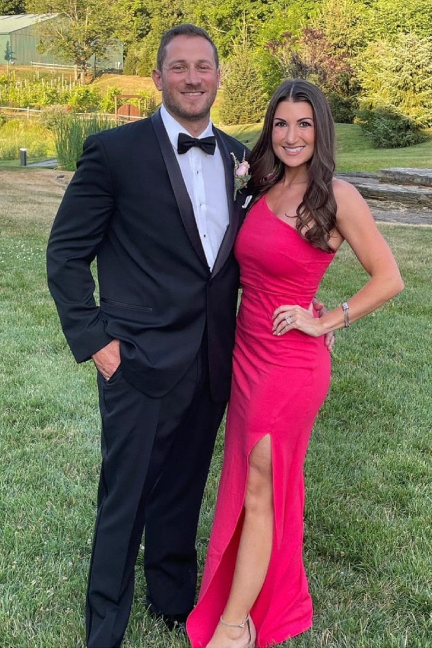 This hot pink dress will hug you in all the right places!

Black tie wedding guest dress, summer black tie wedding guest dress, hot pink formal dress

#LTKwedding #LTKunder100