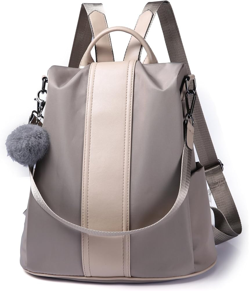 PINCNEL Women Backpack Purse Waterproof Nylon Anti-theft Rucksack Lightweight Shoulder Bag | Amazon (US)