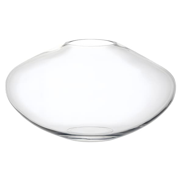 Round Clear Glass Vase, 10.4" | At Home