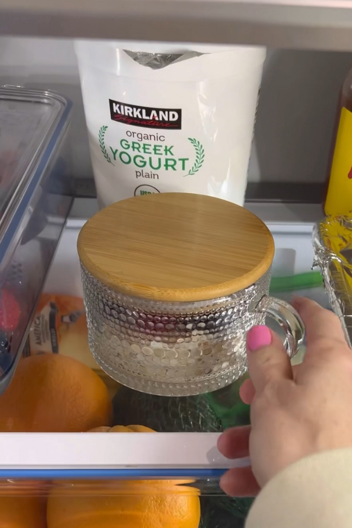 My overnight oats mug/coffee mug and fav smoothie cups! #amazon