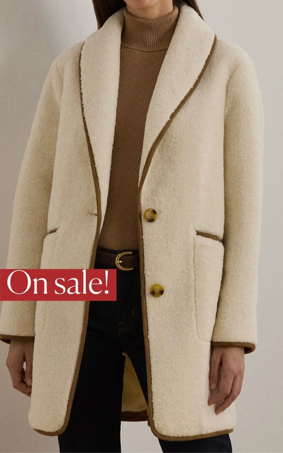 Fleece jacket
Fleece coat 

#LTKSaleAlert