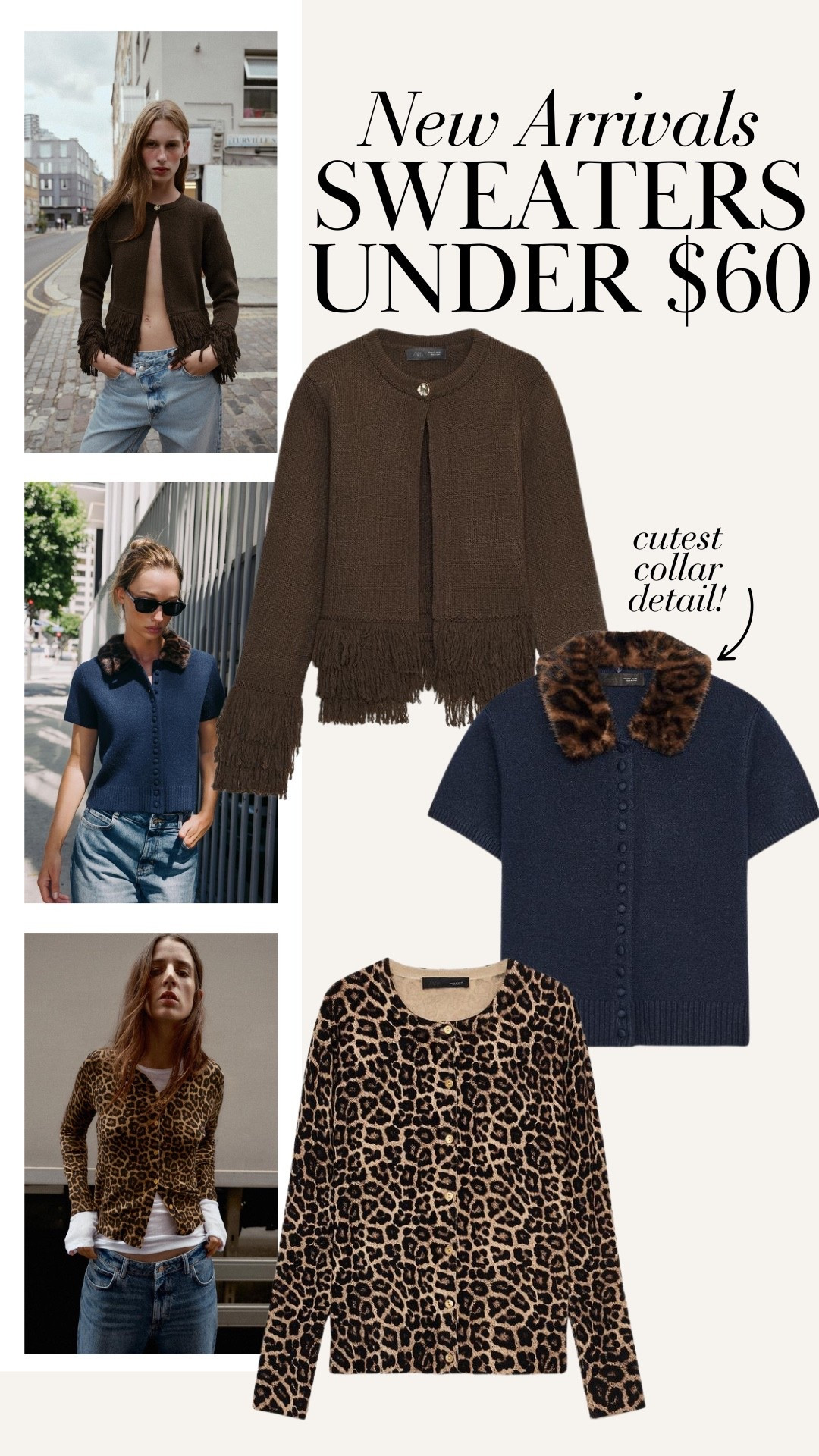 Fall sweaters under $60!! Cardigan, leopard cardigan, fringe cardigan, fall style, fall outfit 

#LTKFindsUnder100 #LTKStyleTip