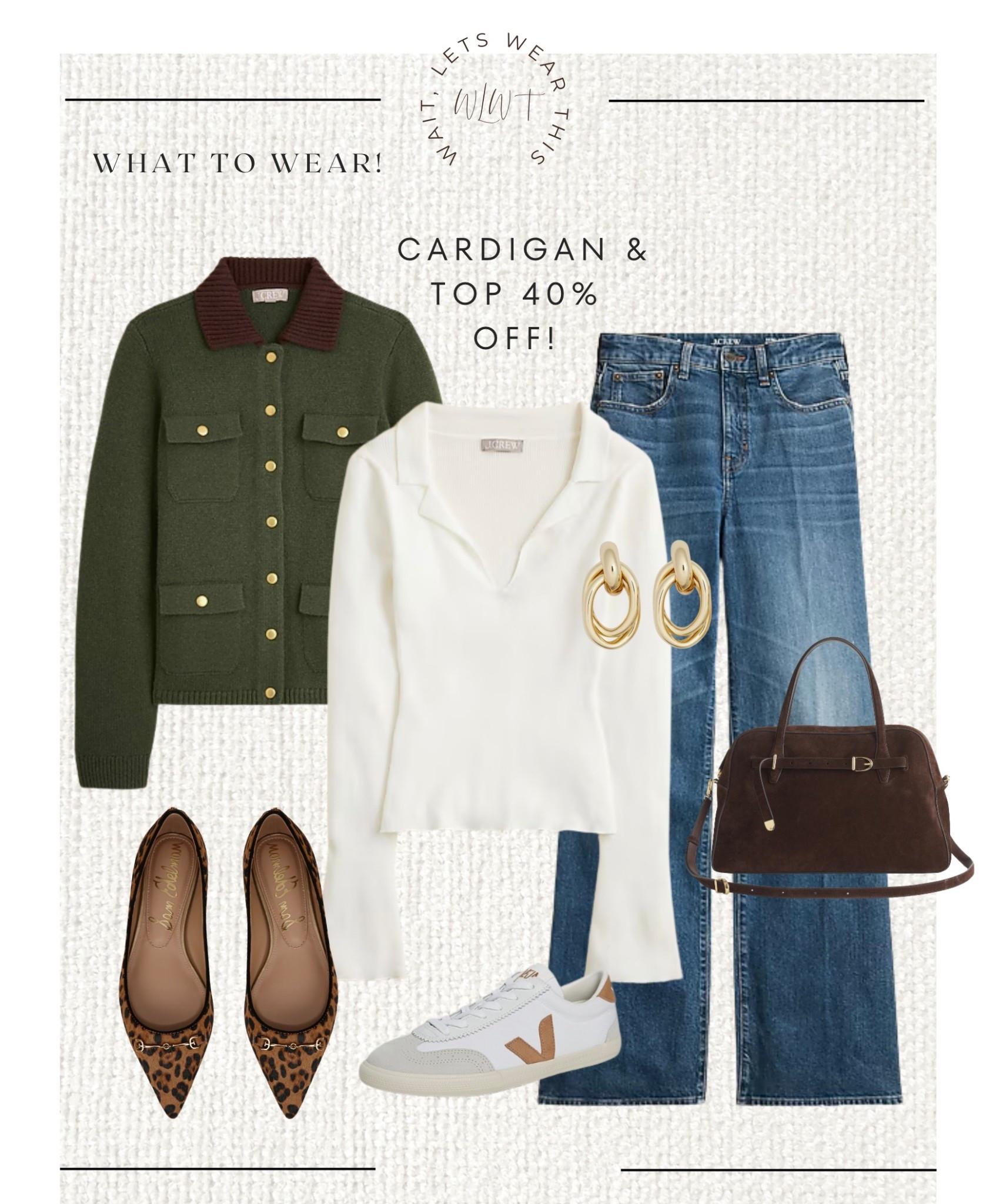 Sale finds! Cardigan, top and jeans 40% off! ⭐️

#LTKStyleTip #LTKOver40