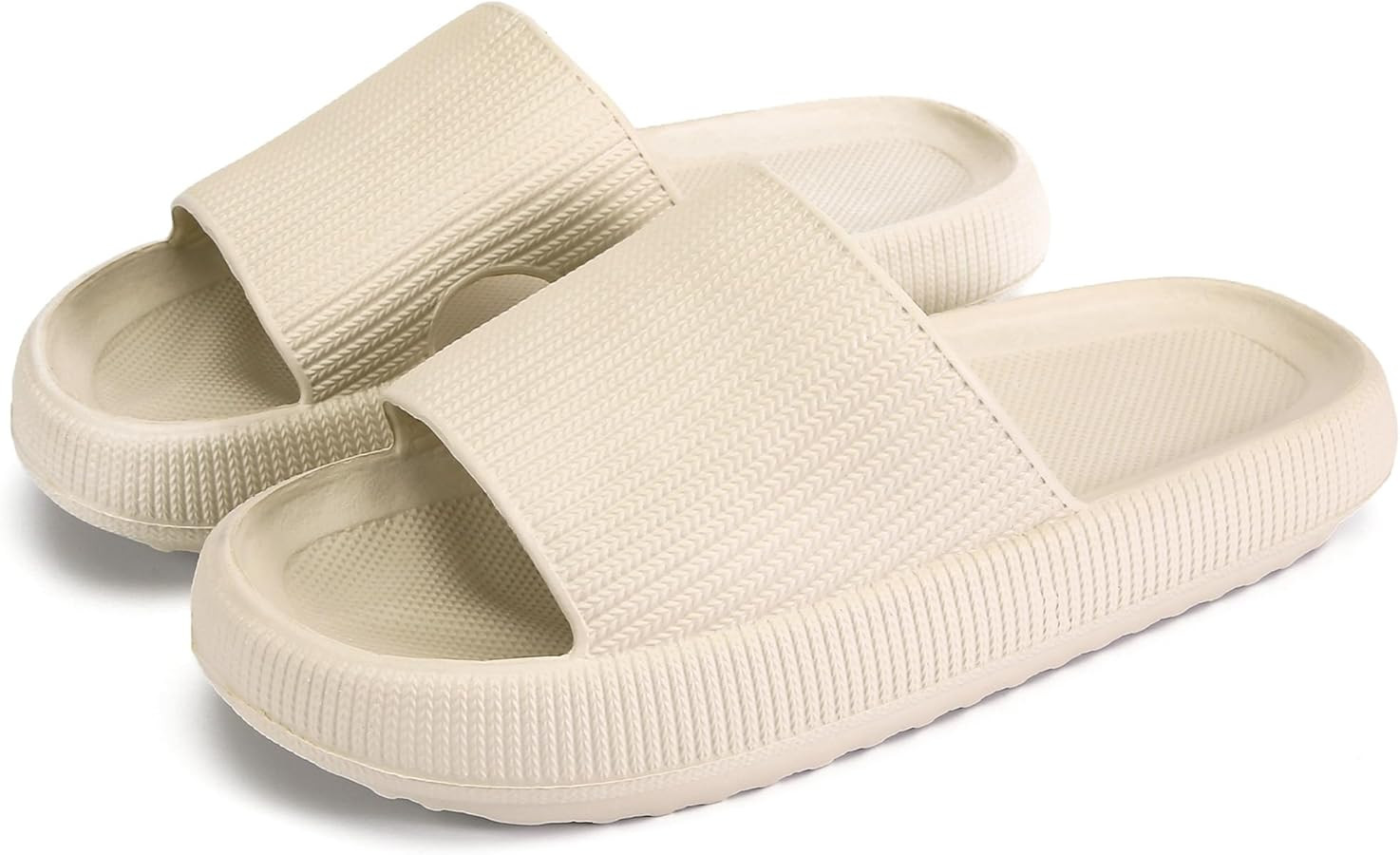 rosyclo Cloud Slippers for Women and Men, Pillow House Slippers Shower Shoes Indoor Slides Bathro... | Amazon (US)