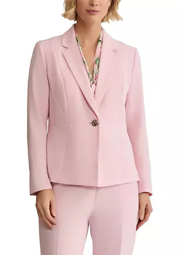 Women's Stretch Crepe 1 Button Jacket | Belk