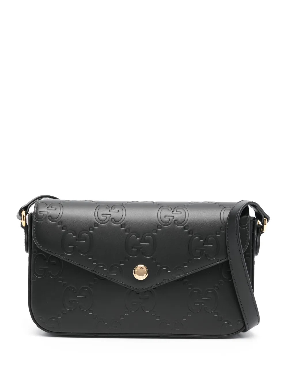 Gucci | Mini GG Super Crossbody Bag | Black | FARFETCH PT | Farfetch Global