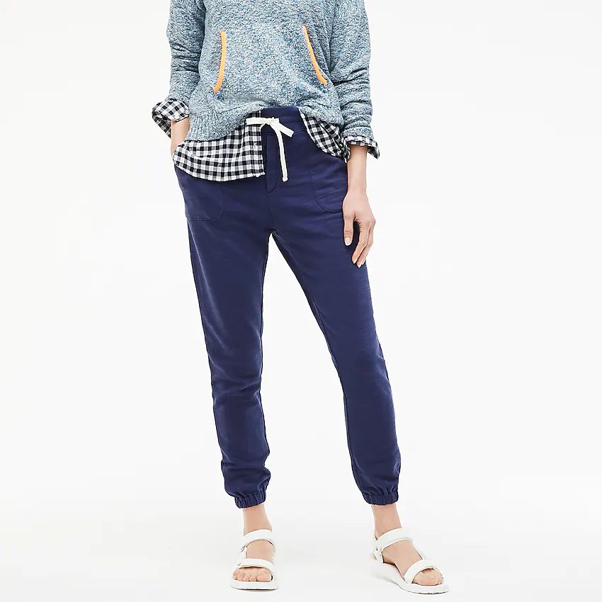 Relaxed jogger pant in vintage cotton terry | J.Crew US